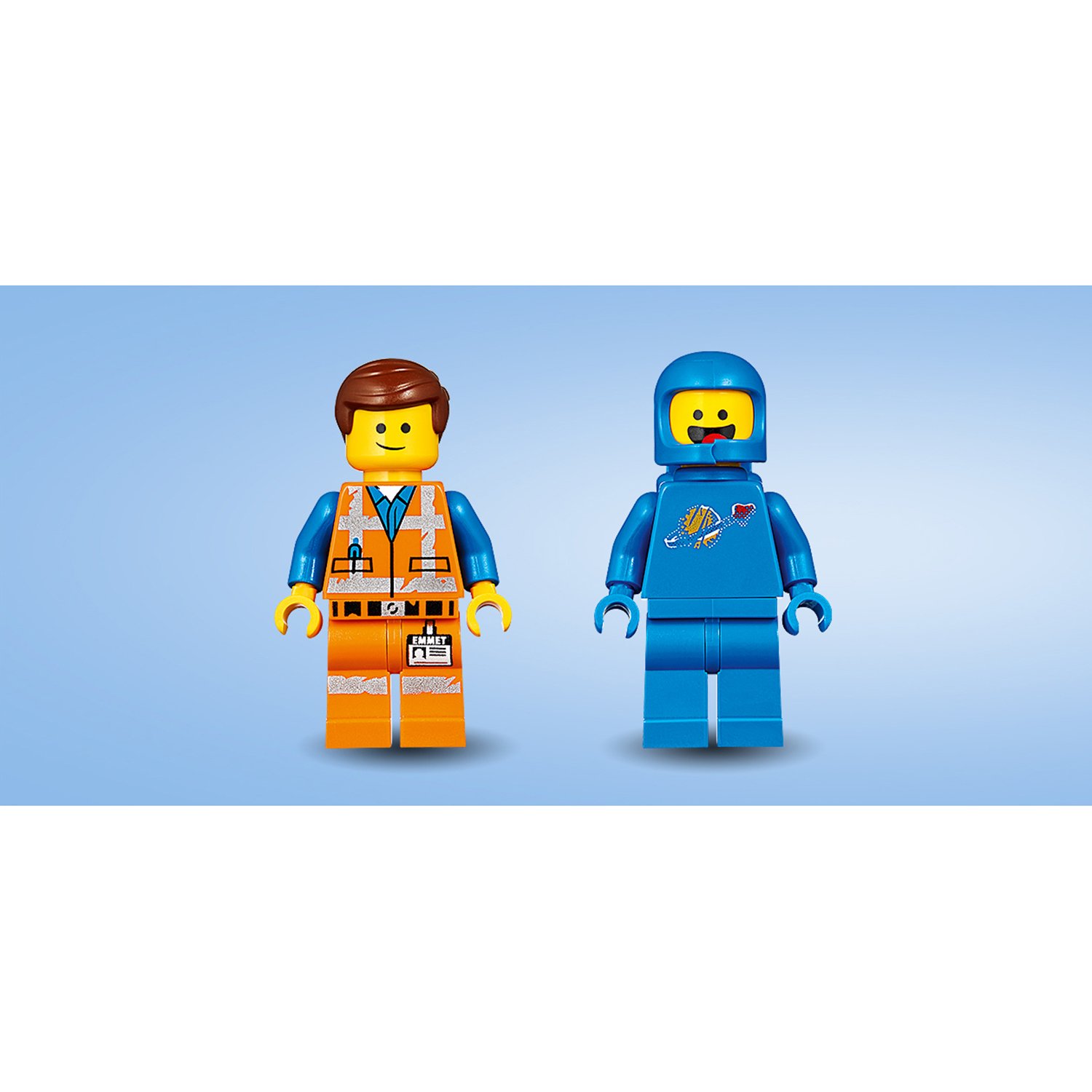 Конструктор из серии The Lego Movie 2: Мастерская Строим и чиним Эммета и Бенни  